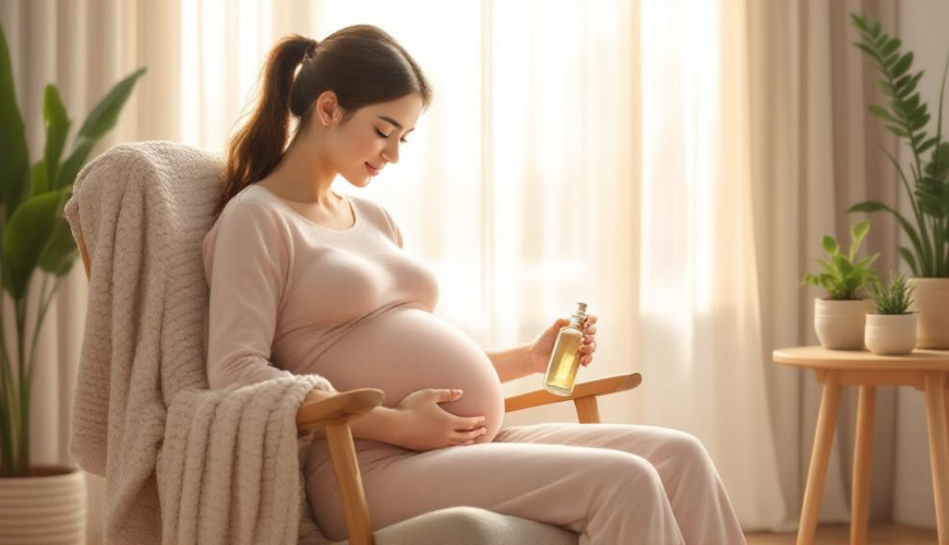 Masaža presredka je lahko nežen ritual, ki spodbuja sprostitev medenice pred porodom.