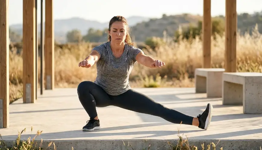 Cossack squat trenira boke bolje kot večina počepov