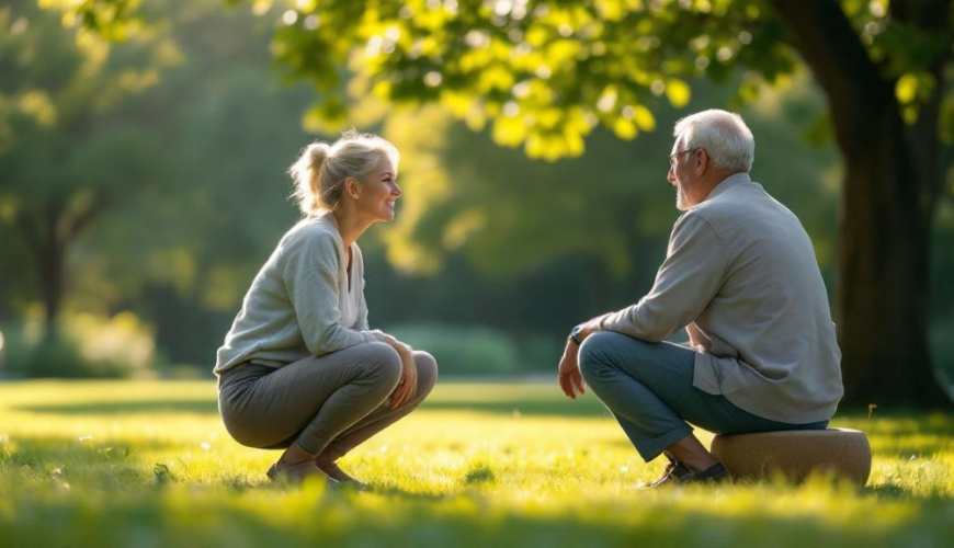 Globoko počep je naravno gibanje, ki lahko podpira mobilnost in stabilnost telesa.