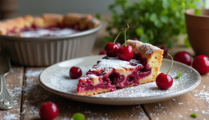 Kako pripraviti klasičen clafoutis s češnjami, ki bo navdušil vsakogar