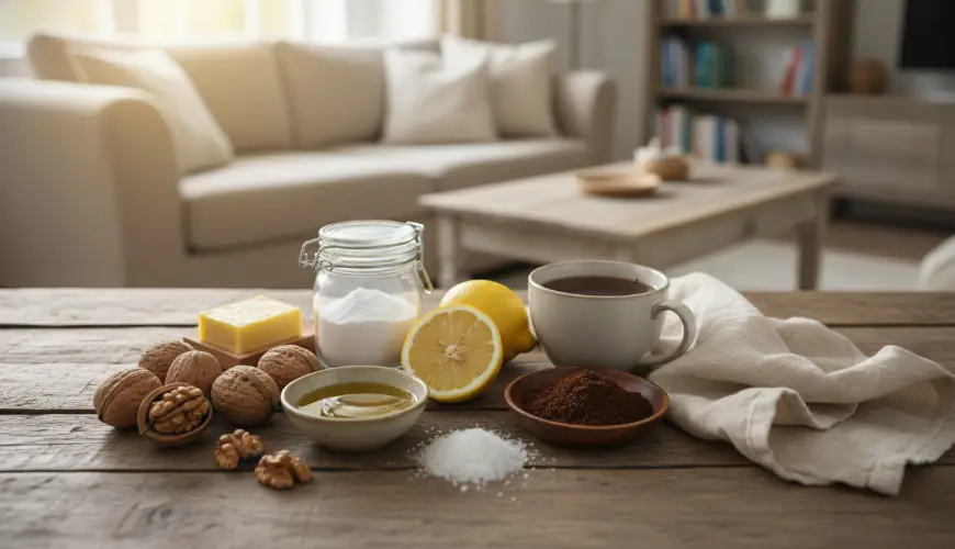 Kako odpraviti praske in madeže na pohištvu brez drage kemije