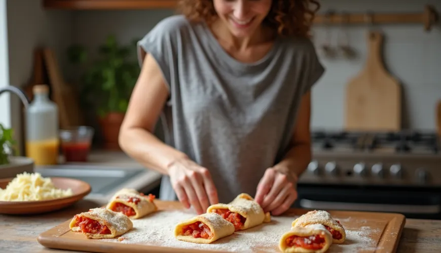 Kako pripraviti okusne pizza polžke, ki bodo navdušili vse