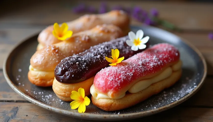 Kako doma pripraviti eclair in presenetiti svojo družino
