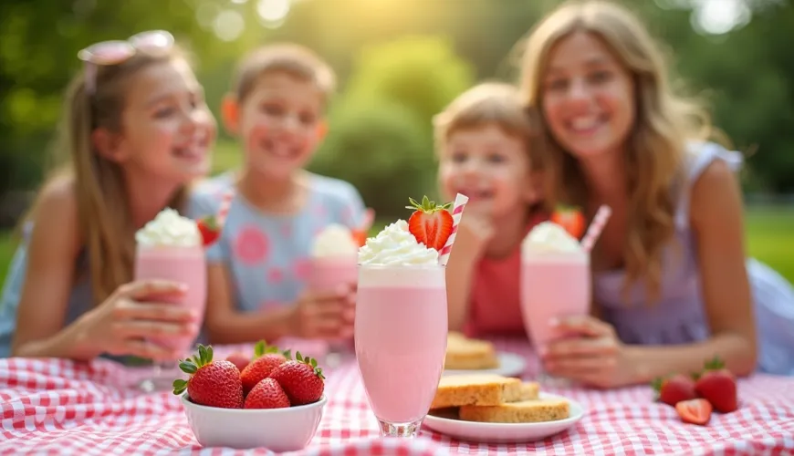 Kako pripraviti jagodni milkshake, ki vas bo očaral