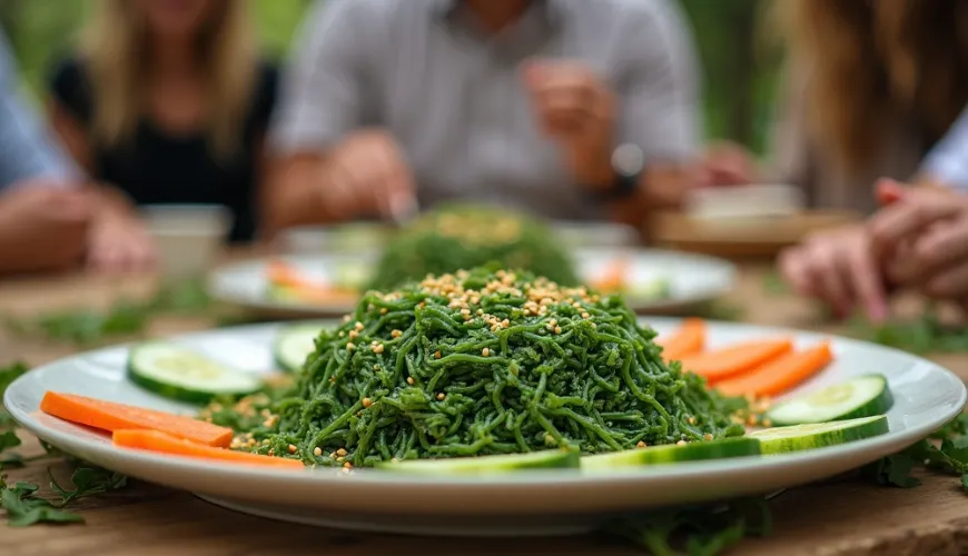 Kako uživati v wakame solati in hkrati koristiti svoji postavi