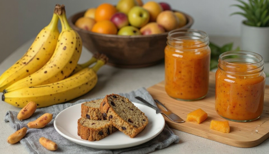Kako uporabiti prezrelo sadje brez zavržkov