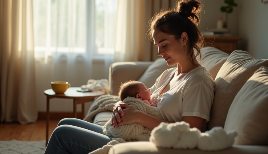 Kako brez stresa preživeti prve tedne z dojenčkom