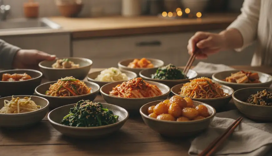 # Korejske priloge banchan, ki zdržijo cel teden v hladilniku