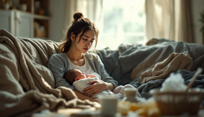 Biti sama z dojenčkom je mogoče tudi brez bližnje družine, če veste, kje poiskati pomoč.