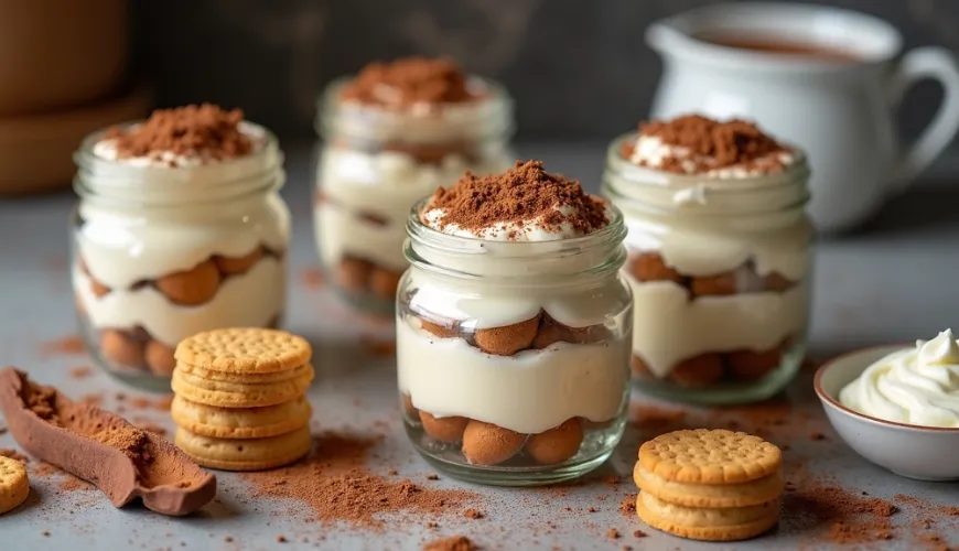 Odkrijte preprosto tiramisu iz mascarponeja brez jajc