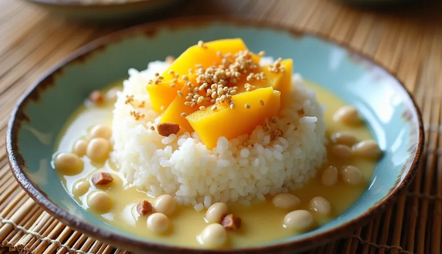 Odkrijte odličen recept za mango sticky rice in navdušite svoje bližnje
