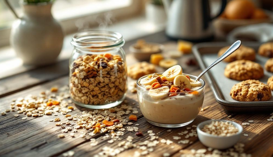 Ovseni kosmi vam bodo všeč, ko preizkusite sedem idej, ki delujejo