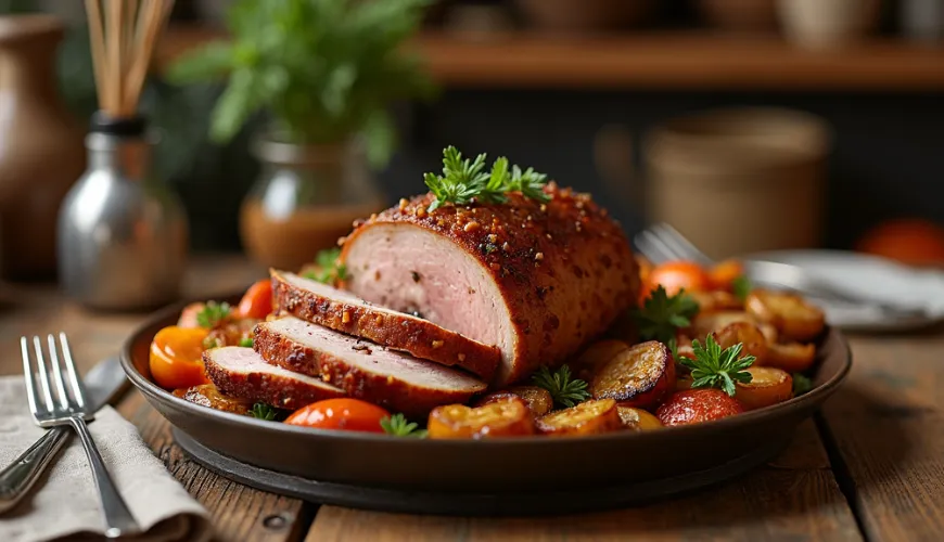 Porchetta, dišeča pečenka, ki bo osvetlila vsako mizo