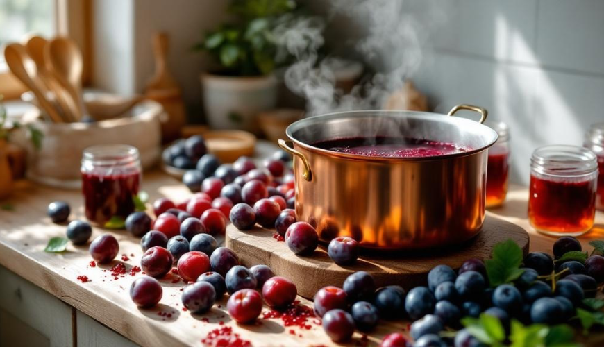 Povidla, ki dišijo po sadju, lahko enostavno pripravite iz sliv, hrušk in jabolk.