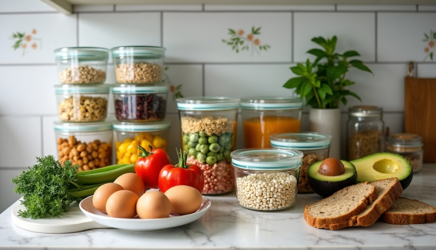 Pripravite hitre in zdrave obroke brez truda s pametno zalogo v hladilniku in shrambi