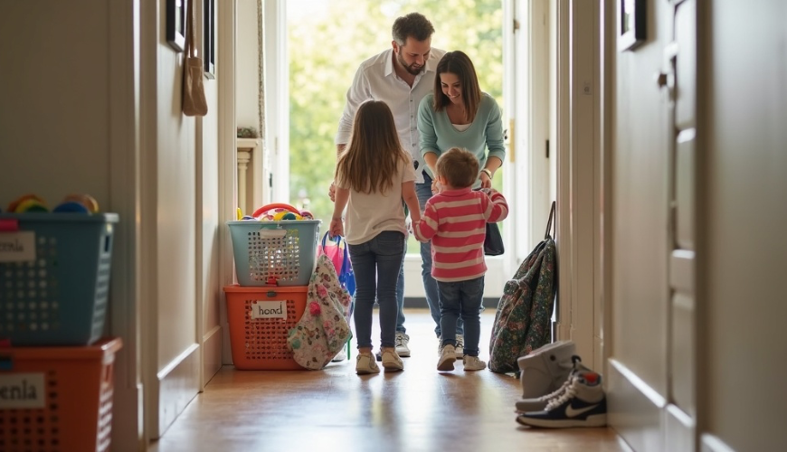 Jutranja naglica in stres popustita, ko uvedete trdno rutino, ki zmanjša število odločitev.