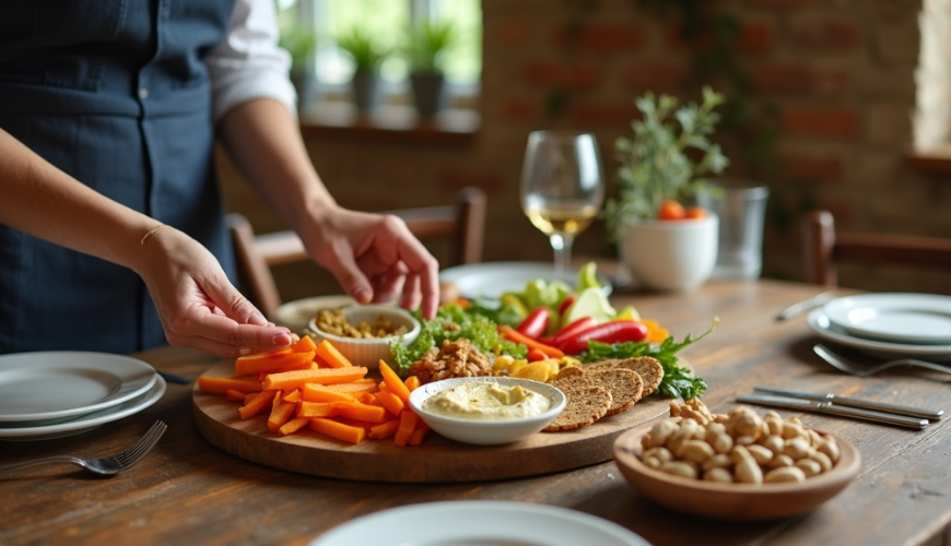 Hitro pogostitev, ki je sveža in bolj zdrava, pripravite iz nekaj običajnih sestavin iz hladilnika.