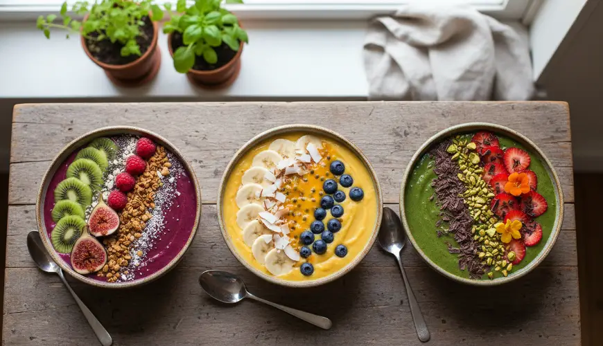Smoothie sklede vas nasitijo in napolnijo z energijo