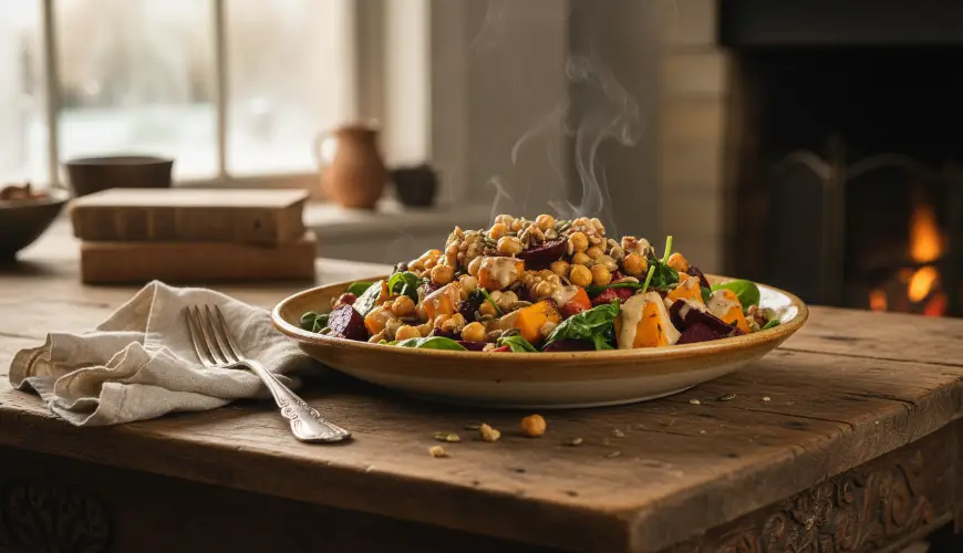 Tople solate za hladne dni, polne sezonske zelenjave