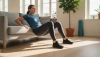 Hip thrust na kavču kot domači trening za močne zadnjične mišice