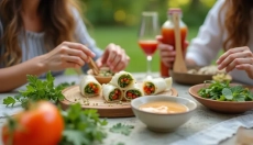 Arašidova omaka za zavitke naredi vsako jed doživetje.