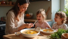 Čebulna juha brez vina vam prinese tradicionalen okus brez alkohola