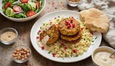 Chickpea karbanátki s tahini omako, ki vas bodo presenetili

---

**Opomba prevajalca:** Beseda 