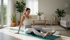 Foam roller ublaži zakrčene mišice v nekaj minutah
