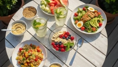 Kako poleti jesti lahko in biti kljub temu siti