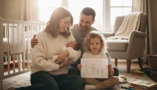 Kako pripraviti starejšega sorojenca na dojenčka