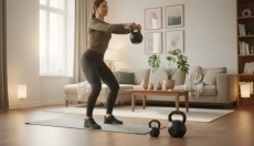 Kettlebell je idealno orodje za domačo vadbo, ki nadomesti celotno fitnes dvorano