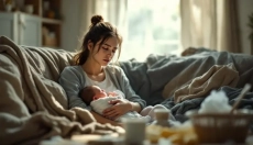 Biti sama z dojenčkom je mogoče tudi brez bližnje družine, če veste, kje poiskati pomoč.