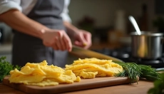 Odkrijte čarobnost fritatnih rezancev v tradicionalni juhi