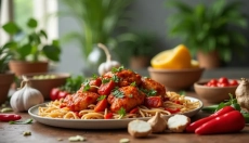 Pekoča sečuanska piščanec je idealen recept za vikend kosilo