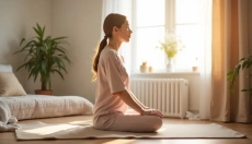 Jutranja rutina za okorelo telo, ki vas v nekaj minutah nežno razgiba