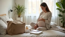 Torba za v porodnišnico je lahko preprosta, če se osredotočite na dokumente, udobje in minimalno šte