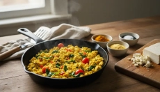 Tofu scramble kot nadomestek jajc, ki bo presenetil