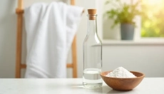 Brez trdih brisač zahvaljujoč pranju brisač s kisom in sodo