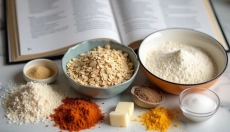 Recept za flapjack z ovsenimi kosmiči kot zdrava alternativa piškotom