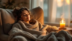 Večerni ritual miru, ki si ga ustvarite tudi doma, ko imate malo časa in veliko skrbi