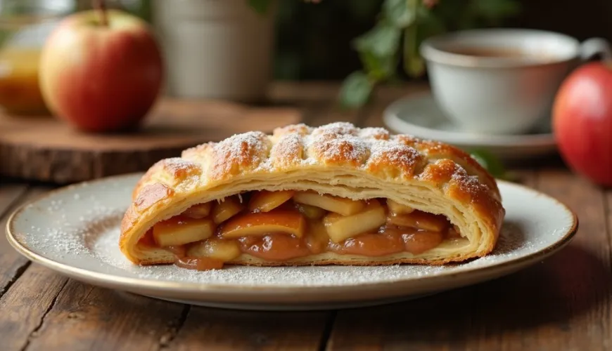 Tradicionalni vlečeni štrudelj, ki vas popelje nazaj v čase babic