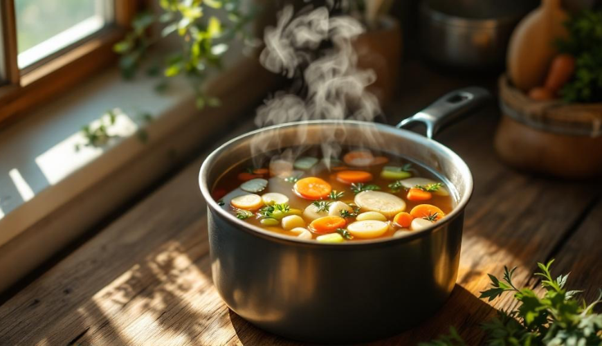 Juha ima koristi, ki jih boste cenili, če jo doma skuhate pošteno.